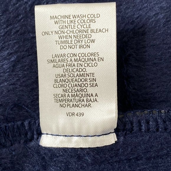 Eddie Bauer Men's size XL Long Sleeved Crew Neck Sweatshirt Navy Blue Super Soft - Picture 7 of 7